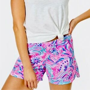 Lilly Pulitzer Brand New Ocean View Shorts, Size S